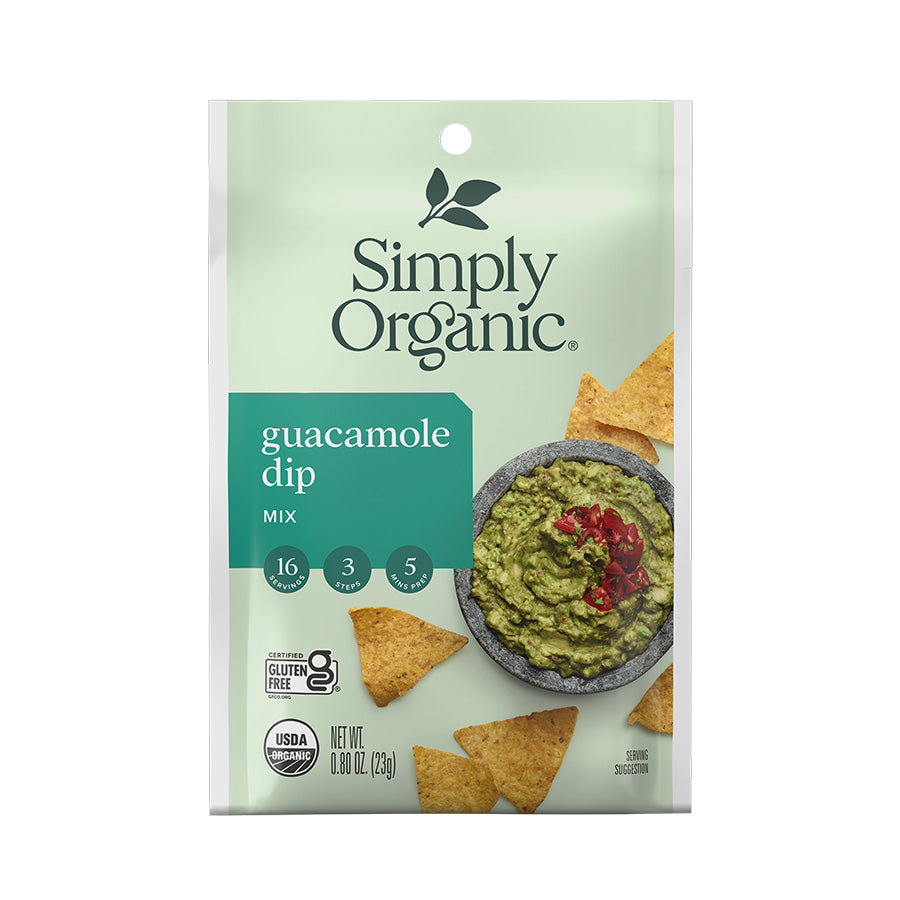 Simply Organic Guacamole Dip Mix 0.8 oz.
