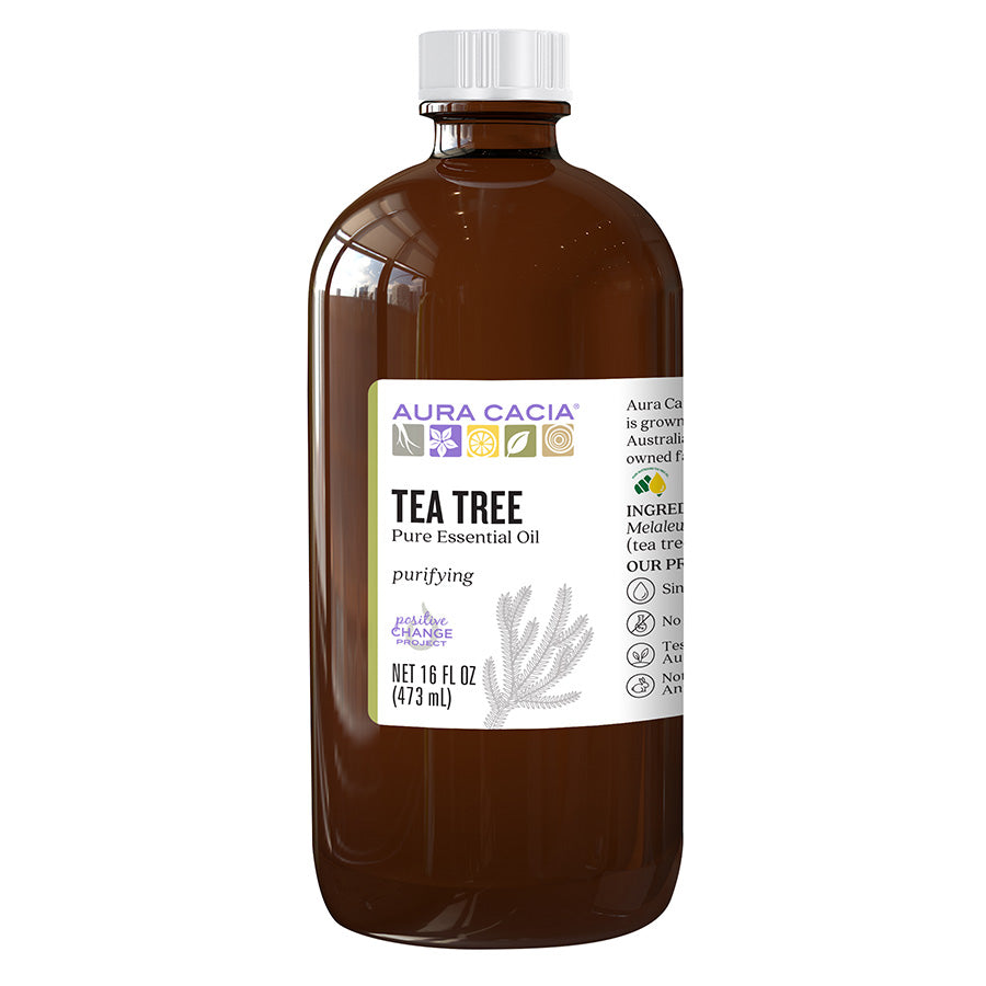Aura Cacia Tea Tree Essential Oil 16 fl. oz.