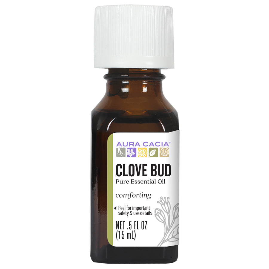 Aura Cacia Clove Bud Essential Oil 0.5 fl. oz.