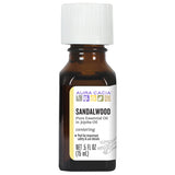 Aura Cacia Sandalwood (in jojoba oil) 0.5 fl. oz.