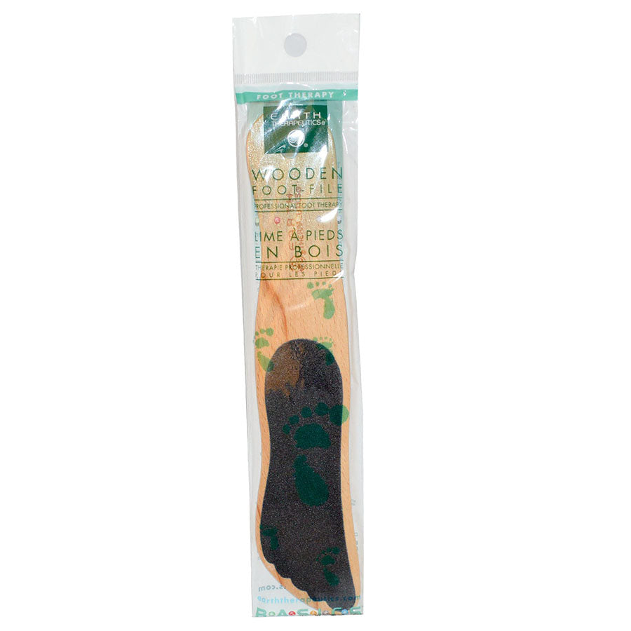 Earth Therapeutics Wooden Foot File 9 1/4 x 1 3/4