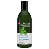 Avalon Organics Peppermint Bath & Shower Gel 12 fl. oz.