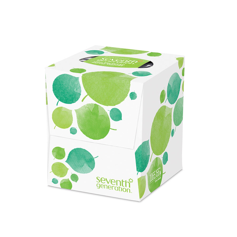 Seventh Generation 2-ply White Facial Tissue 85 count