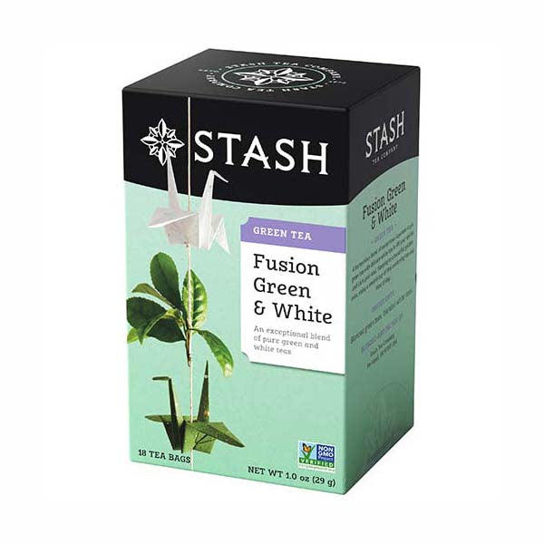 Stash Tea Fusion Green & White Tea Bags 18 tea bags