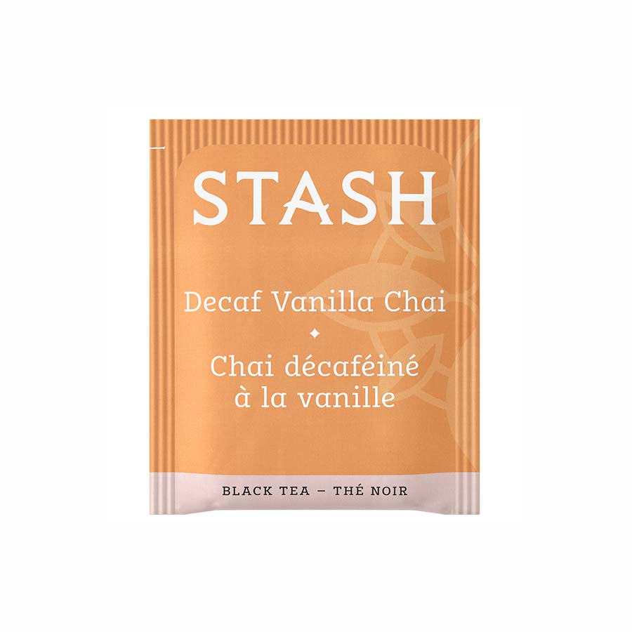 Stash Tea Decaf Vanilla Chai Tea Bags 18 tea bags
