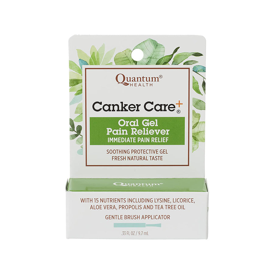 Quantum Canker Care + Herbal Canker Sore Gel 0.33 fl. oz.