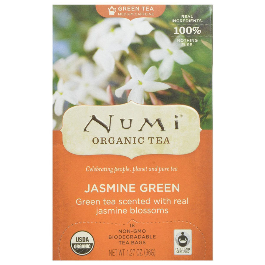 Numi Tea Jasmine Green Tea 18 tea bags