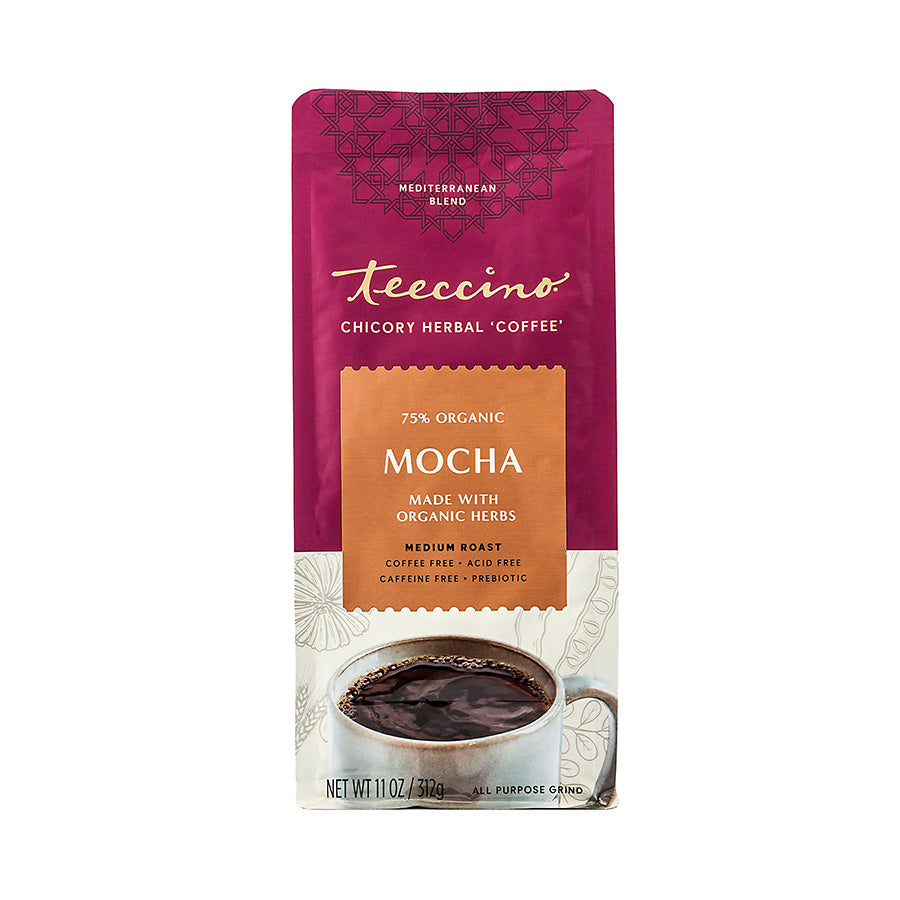 Teeccino Mocha Herbal Coffee 11 oz.