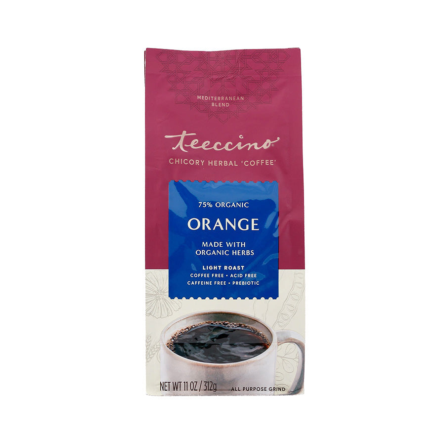 Teeccino Orange Herbal Coffee 11 oz.