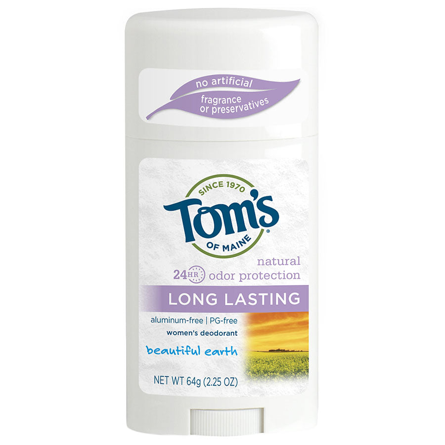 Tom's of Maine Beautiful Earth Long Lasting Deodorant 2.25 oz.