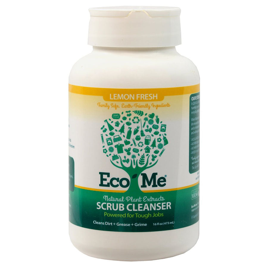 Eco-Me Lemon Fresh Scrub Cleanser 16 oz.