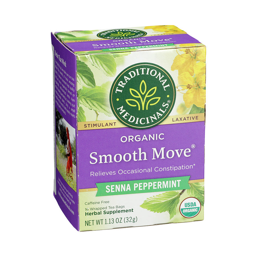 Traditional Medicinals Organic Smooth Move Peppermint Tea 16 tea bags