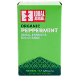 Equal Exchange Organic Peppermint Herbal Tea 20 tea bags