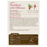 Traditional Medicinals Organic Hawthorn with Hibiscus Tea 16 tea bags