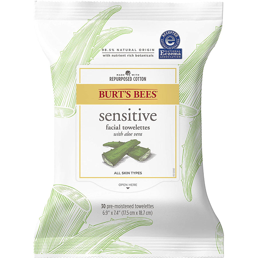 Burt's Bees Sensitive Facial Cleansing Towelettes 1 (30 count) pack