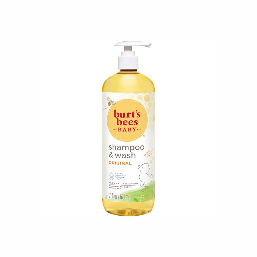Burt's Bees Baby Bee Tear-Free Shampoo & Wash with Pump 21 fl. oz.