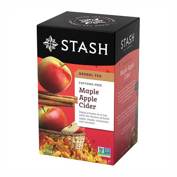Stash Tea Maple Apple Cider Tea Bags 18 tea bags