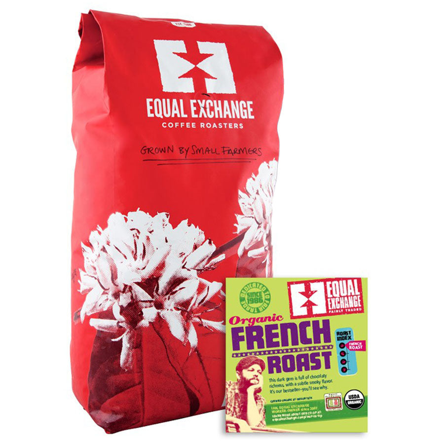 Equal Exchange Organic French Roast Whole Bean Coffee 5 lb.