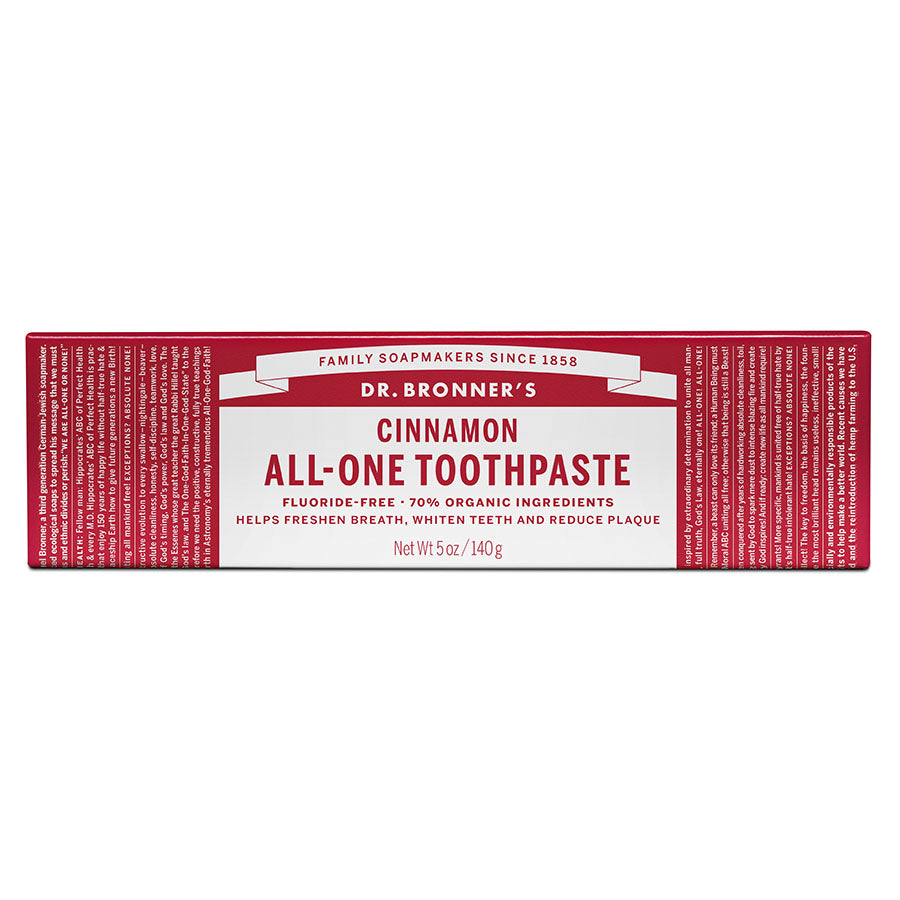 Dr. Bronner's Cinnamon Toothpaste 5 oz.