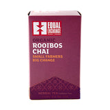 Equal Exchange Organic Rooibos Chai Herbal Tea 20 tea bags