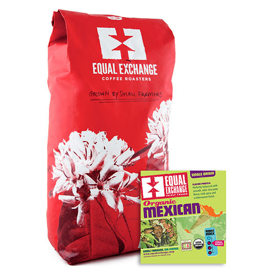 Equal Exchange Organic Mexican Whole Bean Coffee 60 oz.