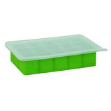 Green Sprouts Green Silicone Baby Food Freezer Tray holds 15 (1 oz.) cubes