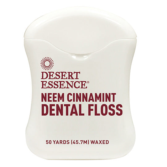 Desert Essence Neem Cinnamint Dental Floss 50 yards
