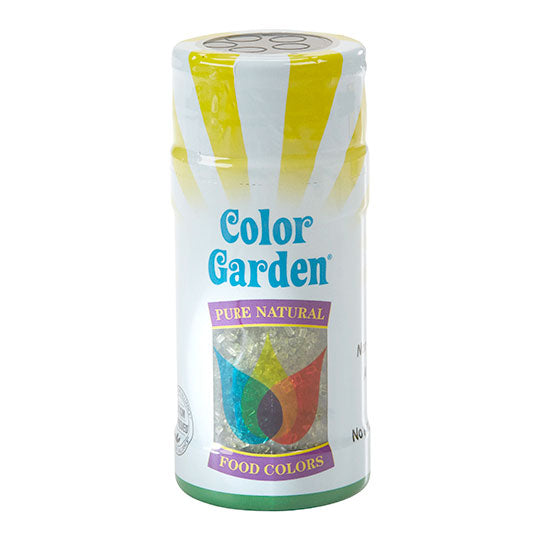 Color Garden Green Natural Sugar Crystals 3 oz.