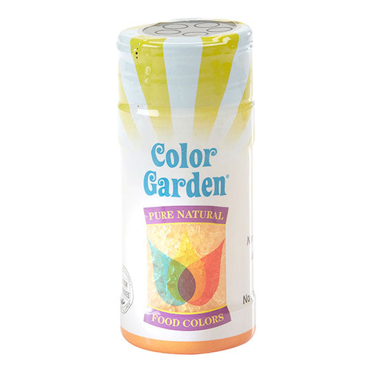 Color Garden Orange Natural Sugar Crystals 3 oz.