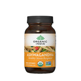 Organic India Ashwagandha Herbal Supplement 90 veggie capsules