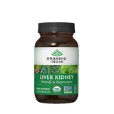 Organic India Liver Kidney Herbal Supplement 90 veggie capsules