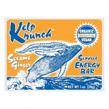 Maine Coast Sea Vegetables Ginger Kelp Krunch Bar 1 oz.
