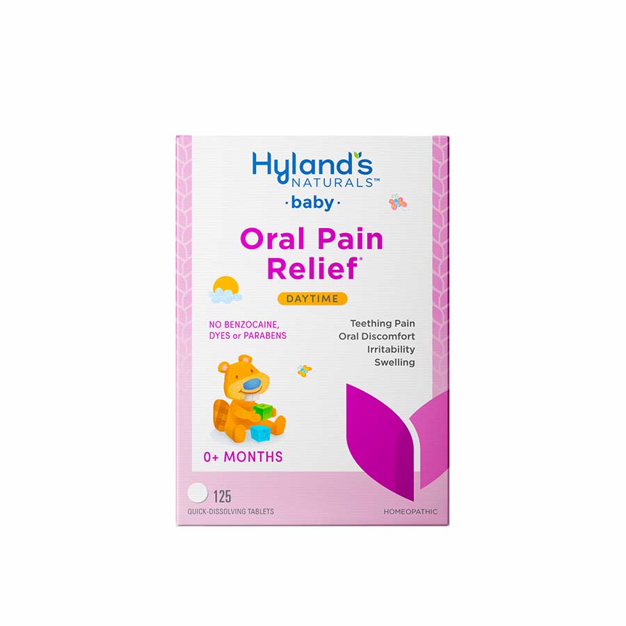 Hyland's Baby Oral Pain Relief Tablets 125 Quick Dissolving Tablets