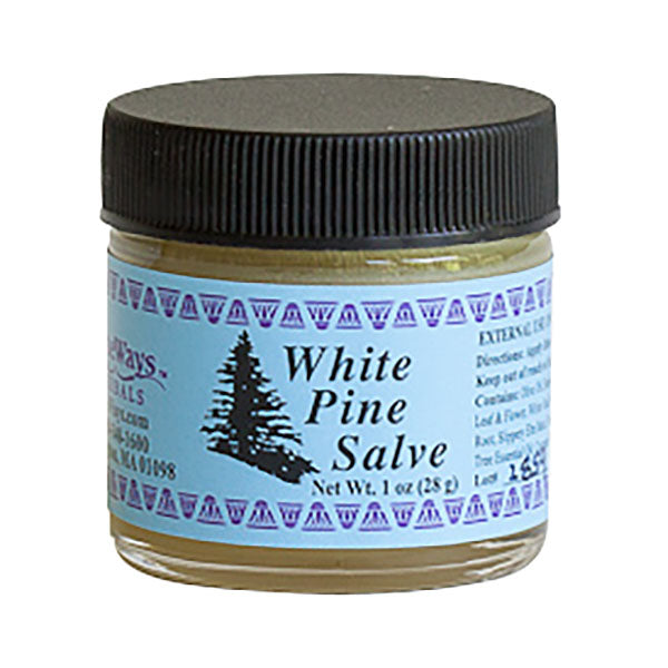 WiseWays Herbals White Pine Salve 1 oz.