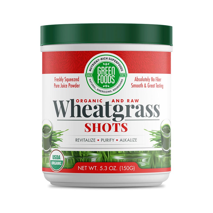 Green Foods Organic Wheat Grass Shots 5.3 oz. (30 servings)