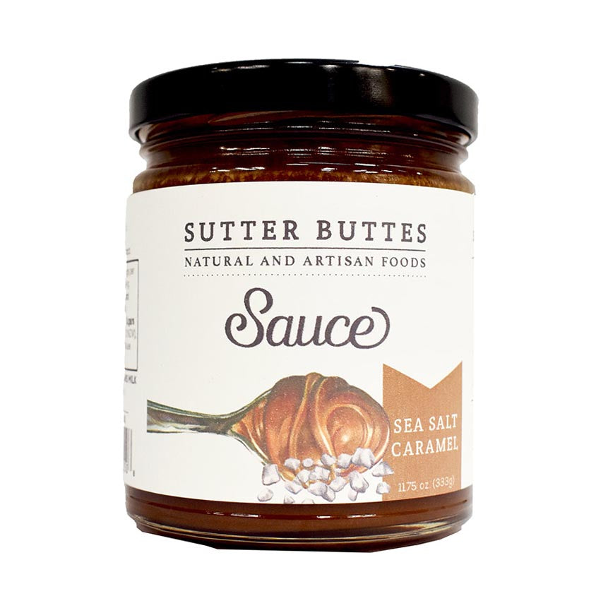 Sutter Buttes Sea Salt Caramel Dessert Sauce 11.75 oz.