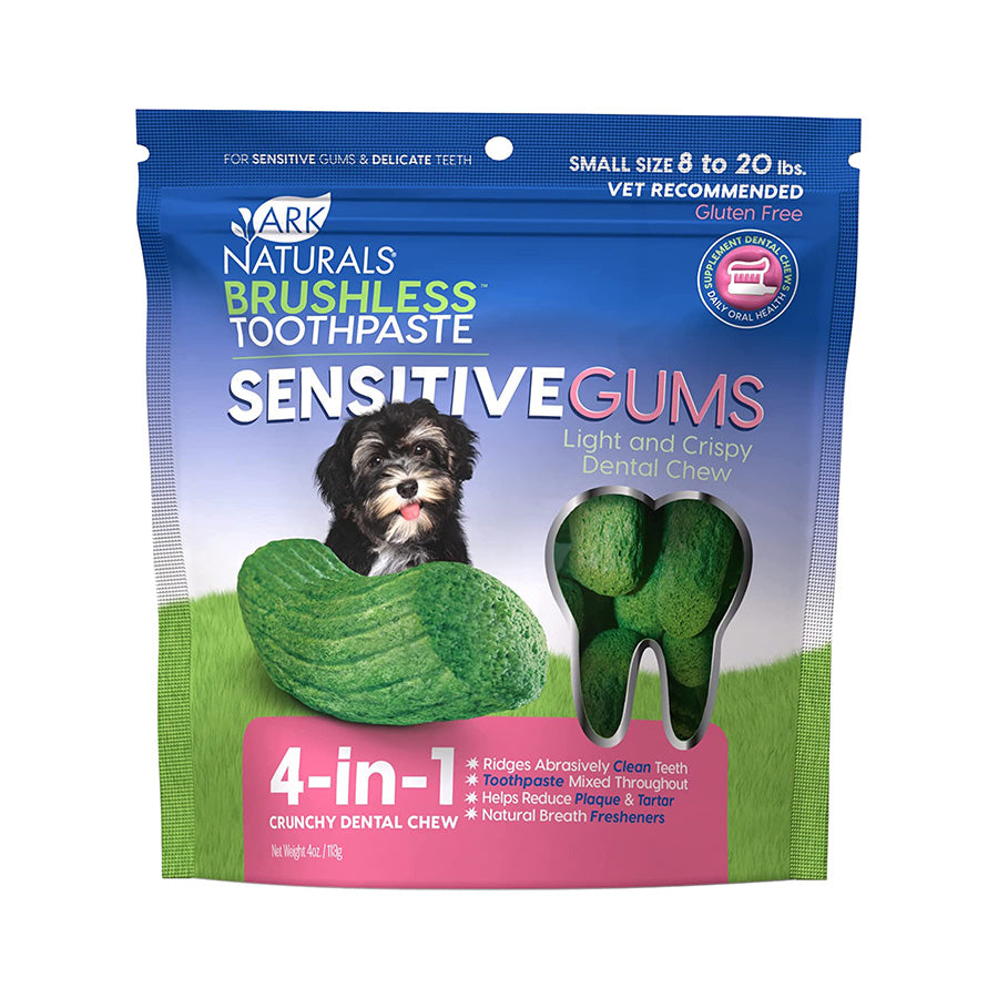 Ark Naturals Small Sensitive Gums Brushless Toothpaste (for dogs 8 to 20 lbs.) 4.1 oz.