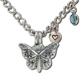 Butterfly Diffuser Bracelet 7.5 Chain