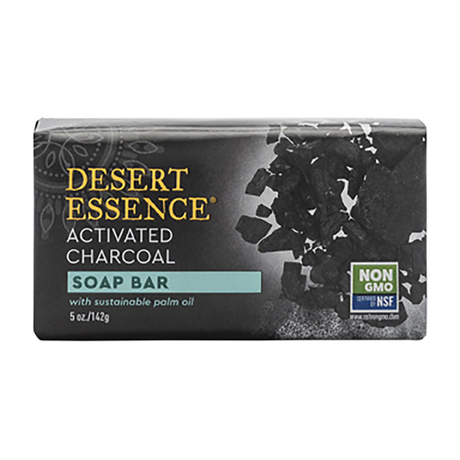 Desert Essence Activated Charcoal Bar Soap 5 oz.