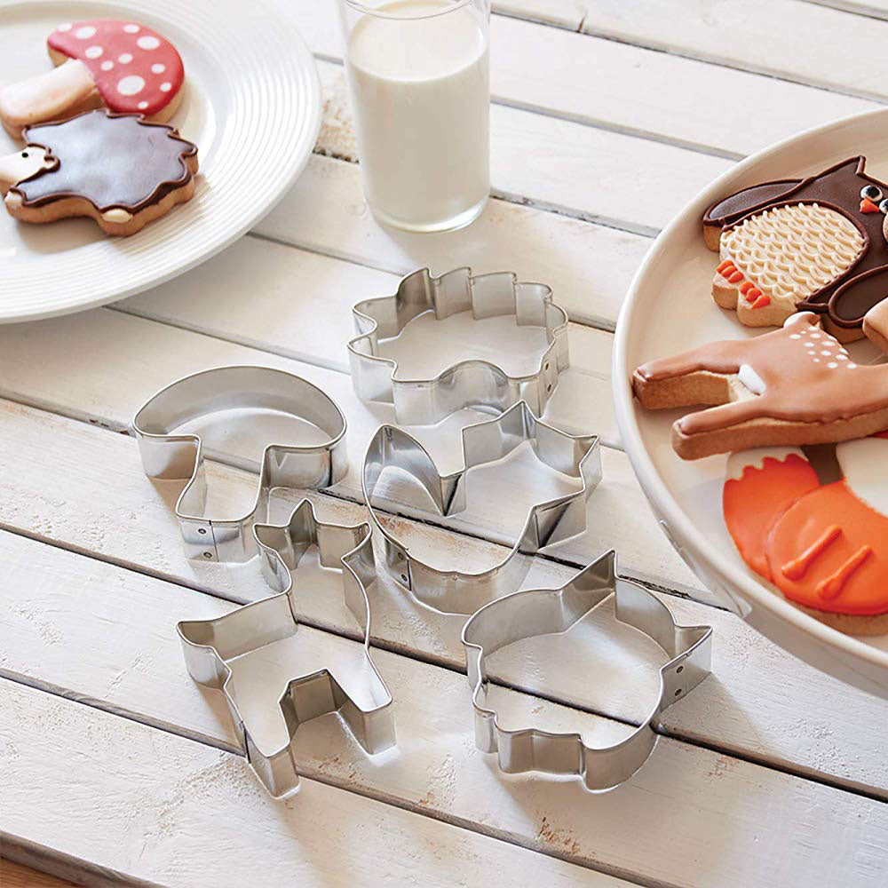 Woodland Animals Cookie Cutter 5 count