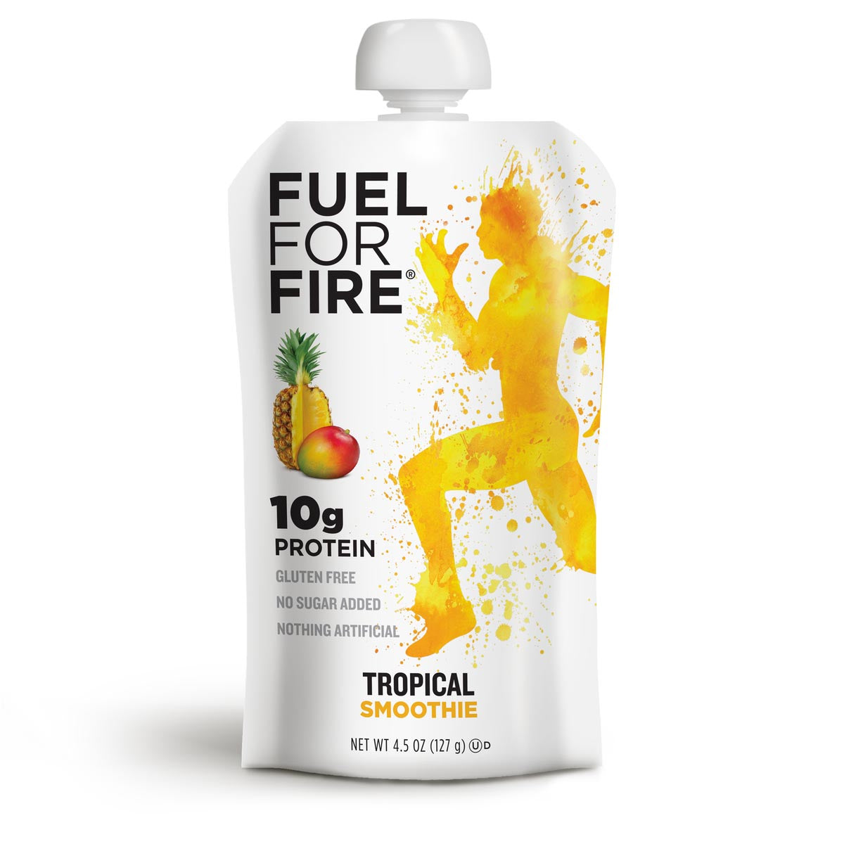 Fuel for Fire Tropical Portable Protein Smoothie 4.5 oz.
