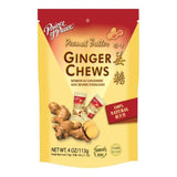 Prince of Peace Peanut Butter Ginger Chews 4 oz. bag