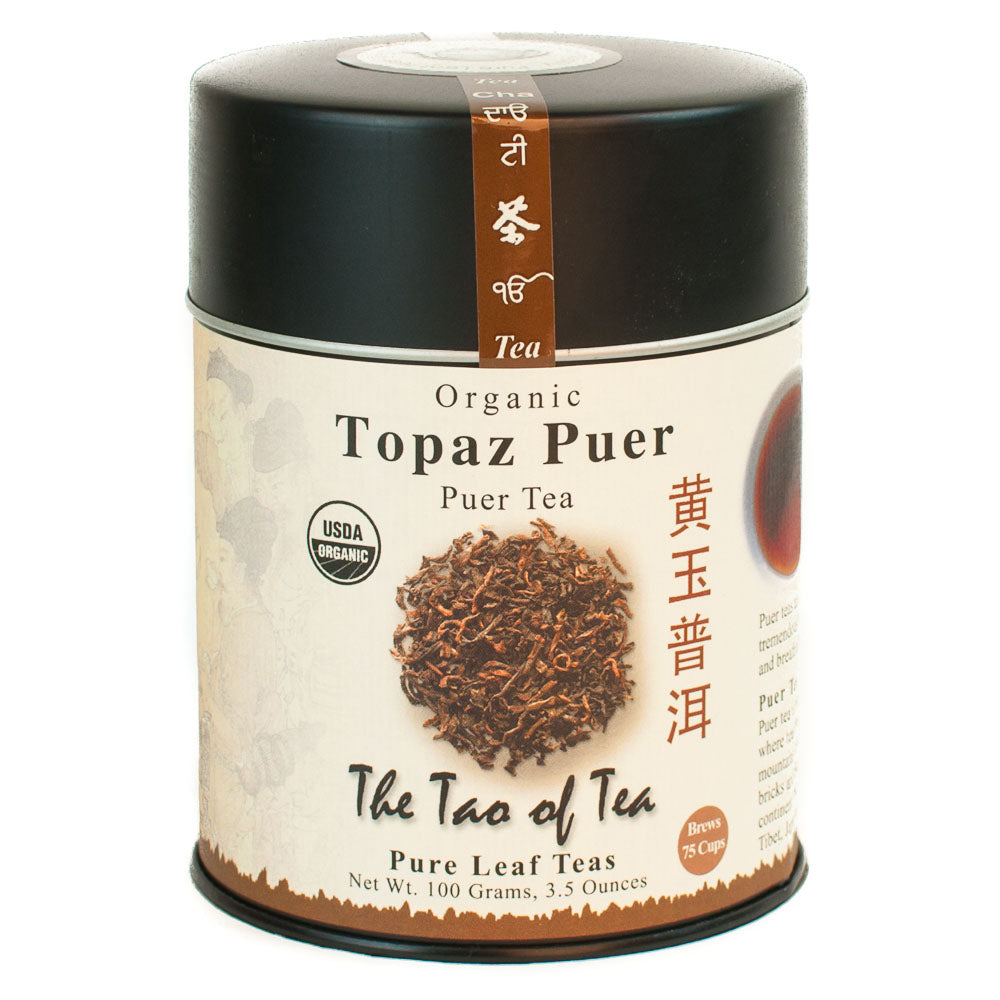 The Tao of Tea Topaz Puer Loose Leaf Tin 3.5 oz.