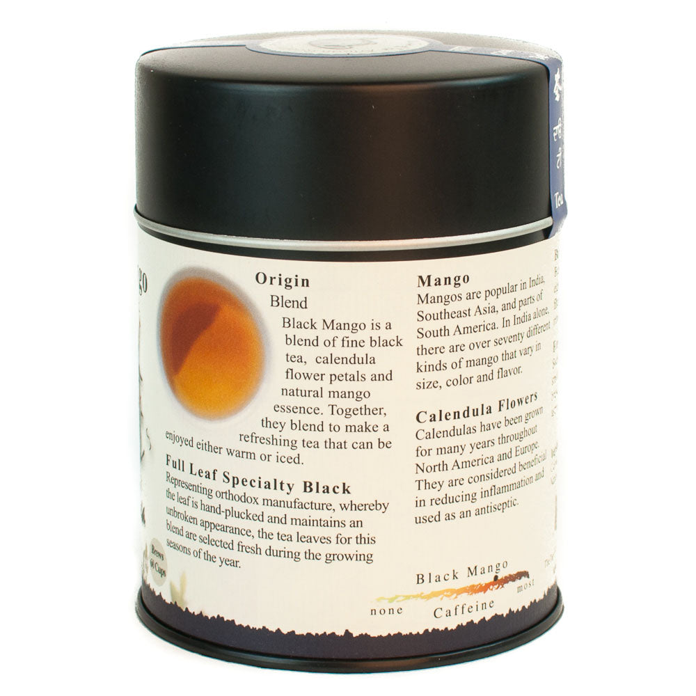 The Tao of Tea Black Mango Loose Leaf Tins 4 oz.