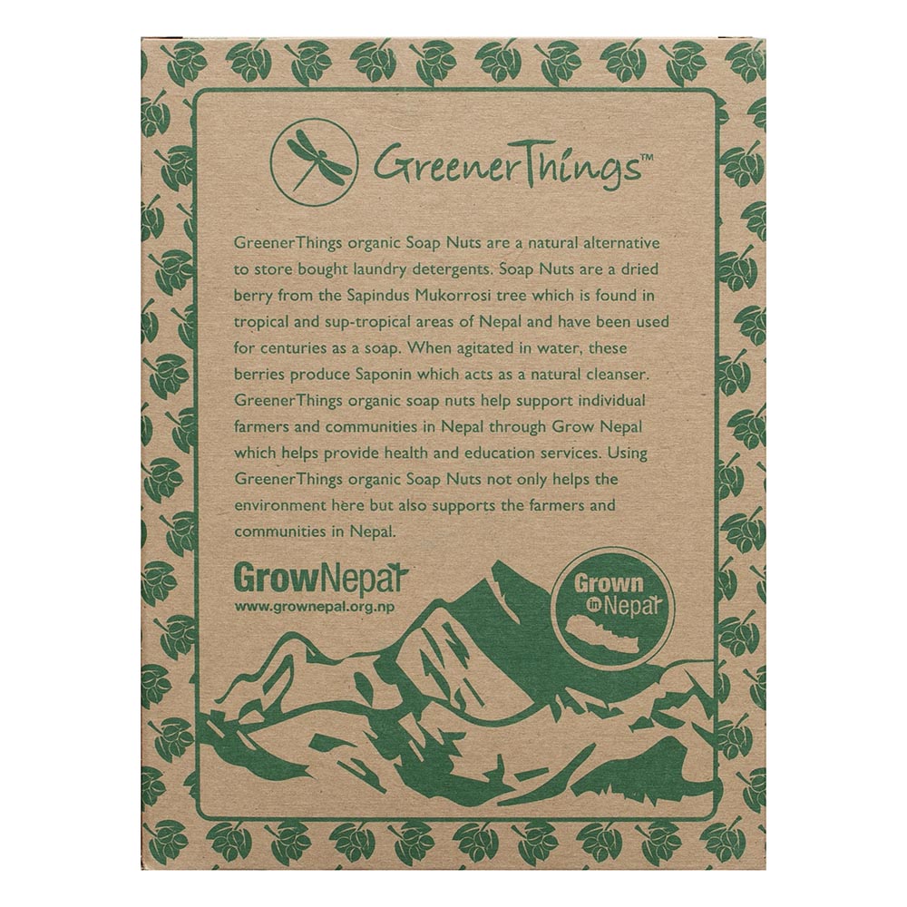 Greener Things Organic Soap Nuts Laundry Detergent 20.5 oz.