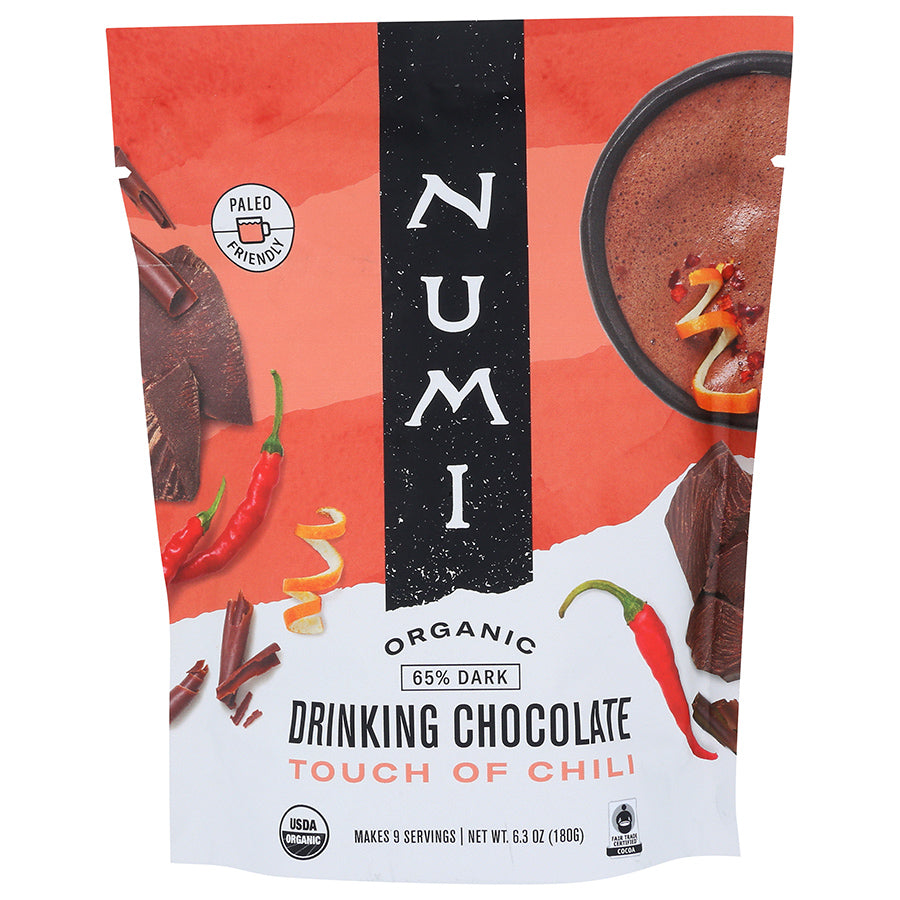 Numi Tea Touch of Chili Organic Drinking Chocolate 6.3oz