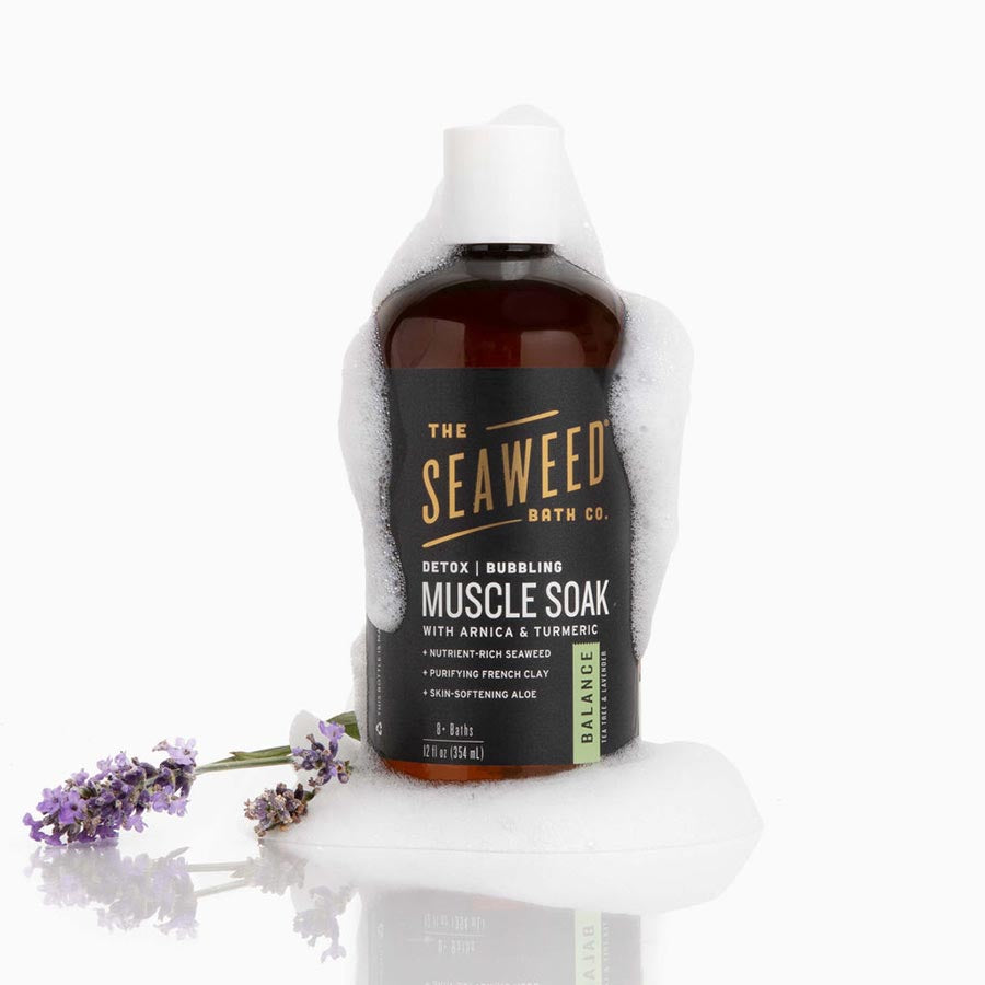 Seaweed Bath Co. Balance Tea Tree & Lavender Muscle Bath Soak 12 fl. oz.