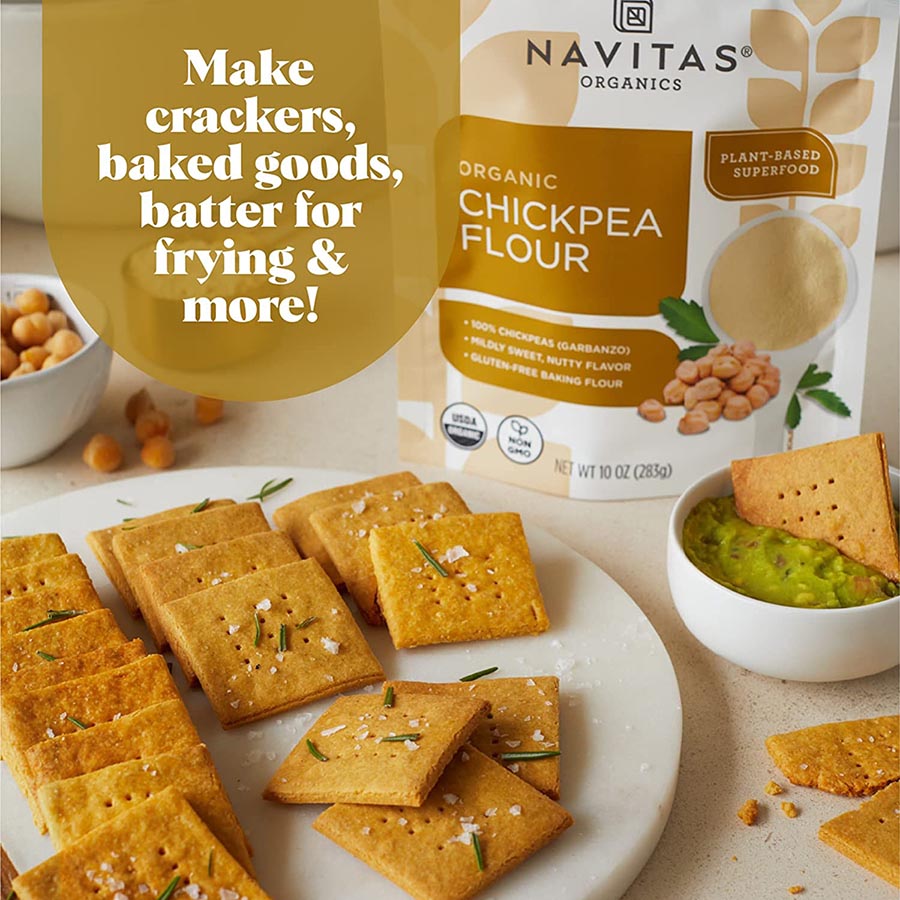 Navitas Organics Chickpea Flour 10 oz.