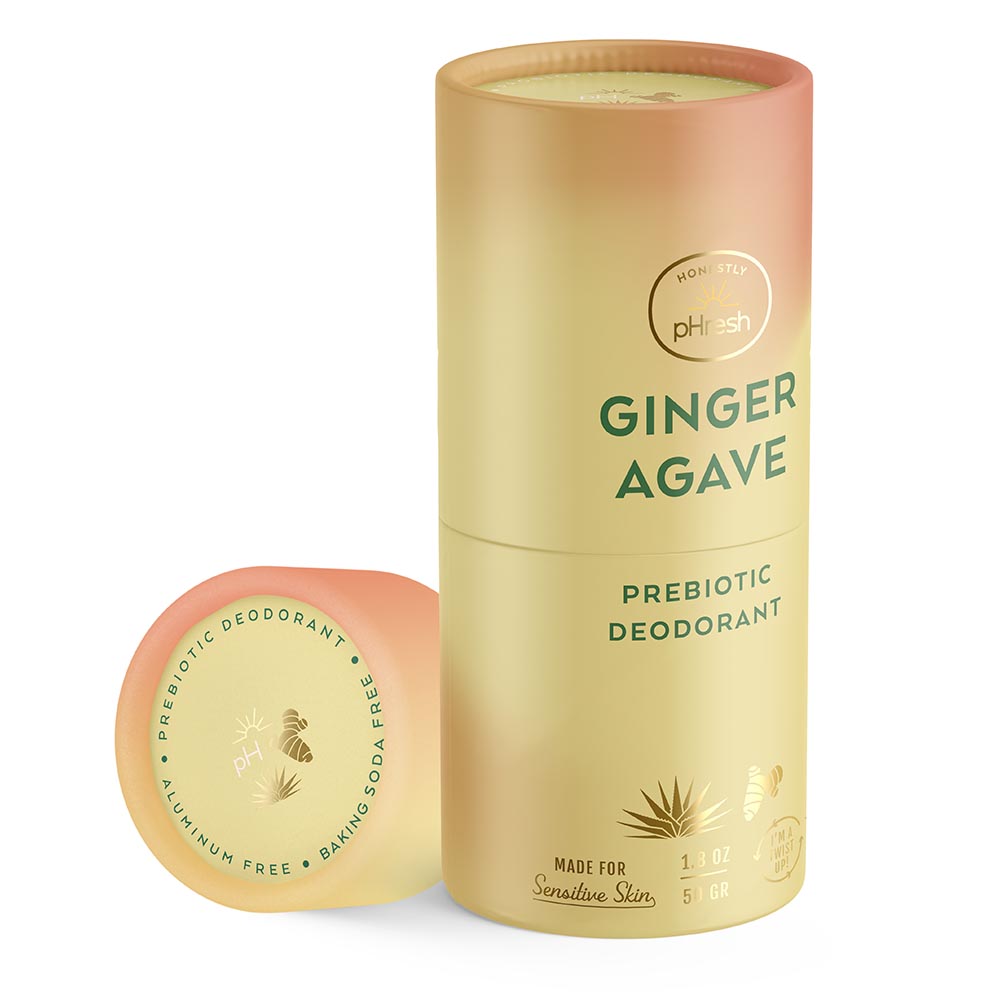 Honestly pHresh Ginger Agave Paper Twist Up Deodorant 1.18 oz