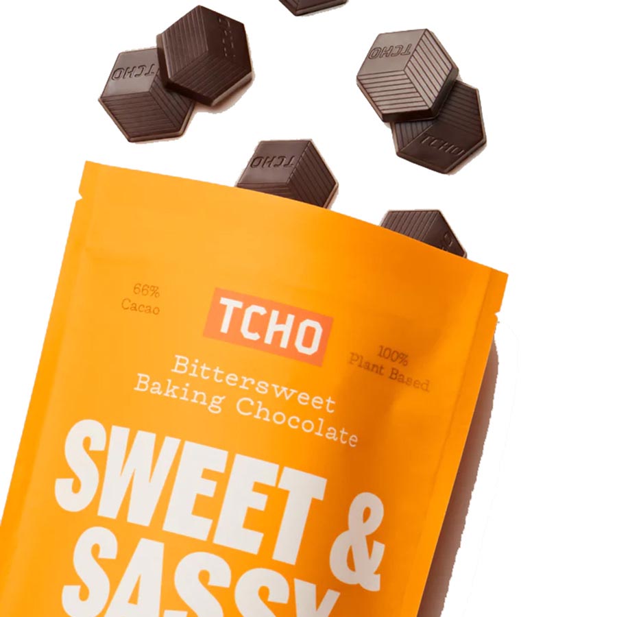 TCHO Sweet and Sassy Bittersweet Baking Chocolate 8 oz